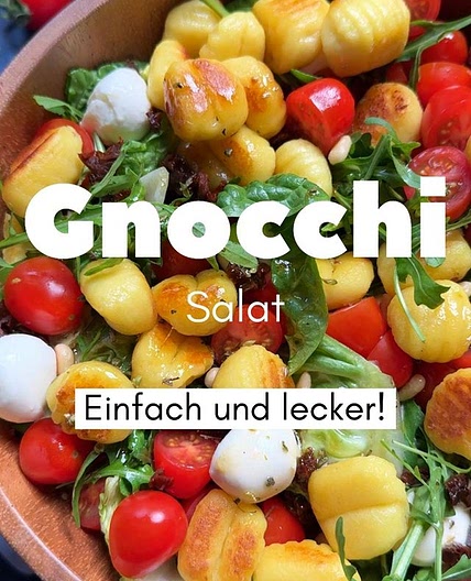 Gnocchi Salat - Mit nem Trick 🥗