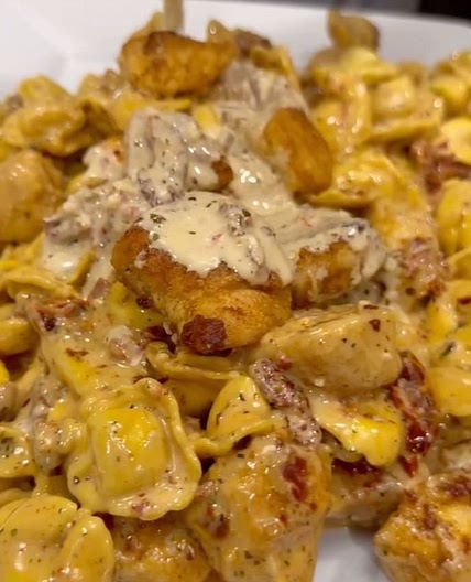 Marry Me Chicken Tortellini would be perfect for an at home Vale