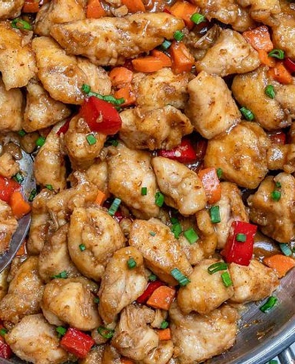 {NEW} Healthier Sweet &amp; Spicy Chicken 🤤