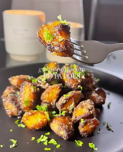 Garlic Parmesan Potatoes