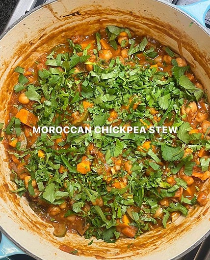 Moroccan Chickpea Stew 