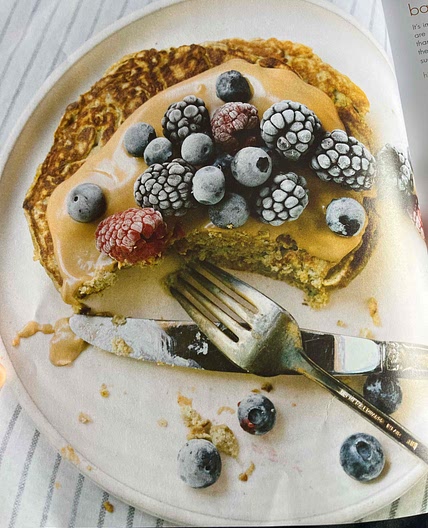 Banana protein pancakes