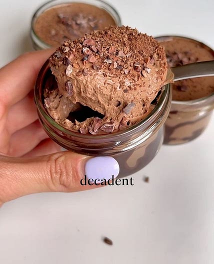 COFFEE CHOCOLATE PROTEIN MOUSSE