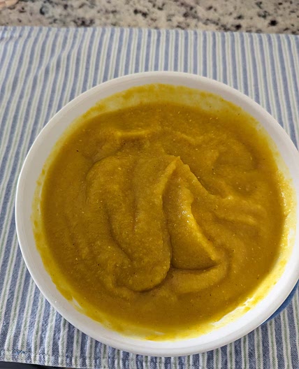 Instant Pot Red Lentil *cream* soup