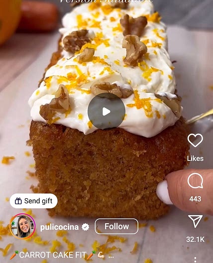 Carrotcake Baked Oats