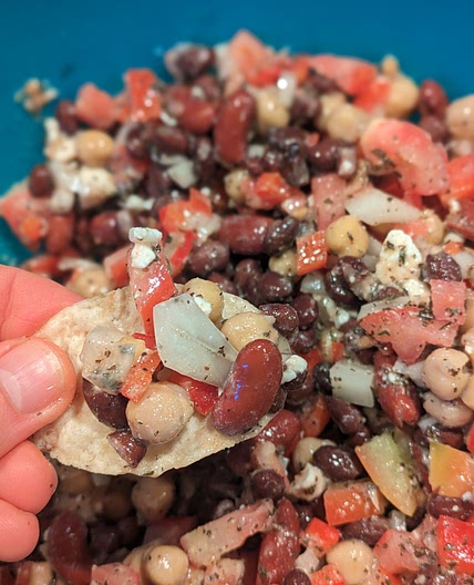 Mediterranean 3 Bean Salad