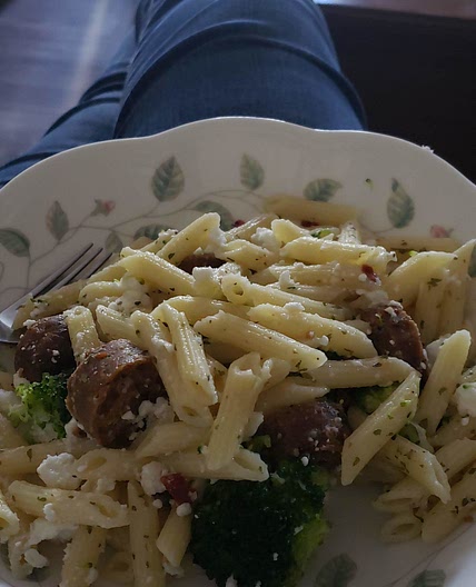 Broccoli Feta Pasta