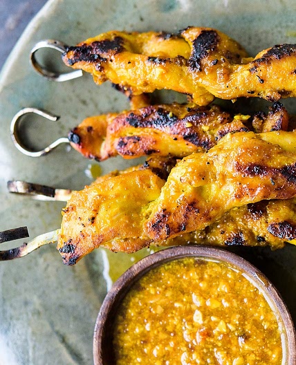 Singapore Chicken Satay