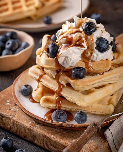 Sourdough Waffles