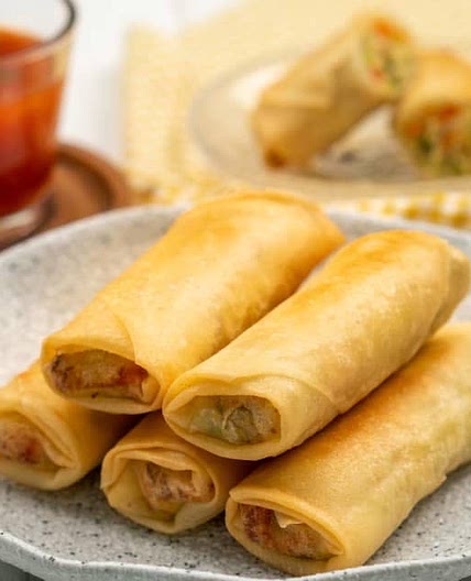 Mum’s spring rolls （春卷）
