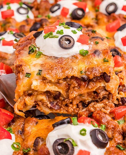 Mexican Lasagna With Noodles