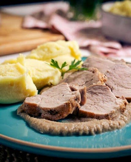 Solomillo de cerdo a la cerveza