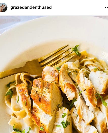AIP Chicken Alfredo