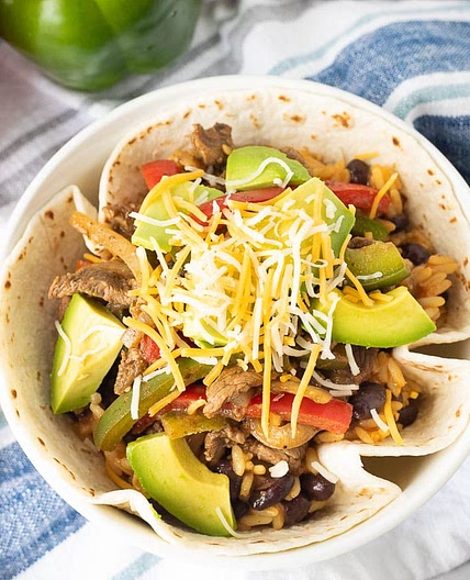 Steak Fajita Bowls