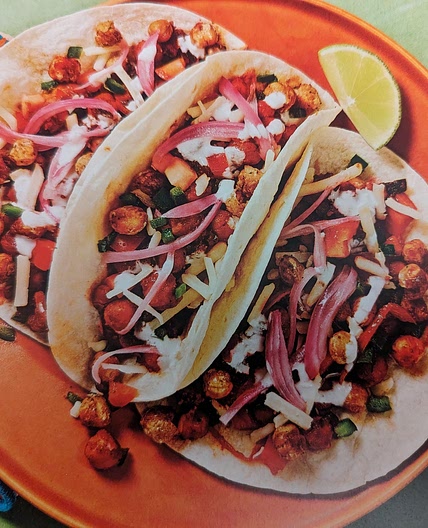 Chickpea Tinga Tacos