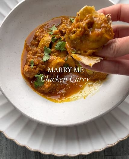 Marry Me Chicken Curry