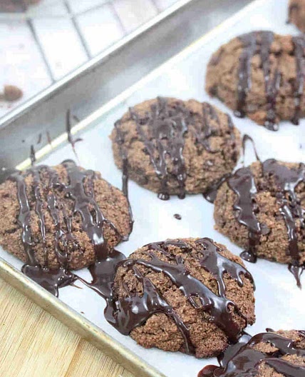 Chocolate Almond Flour Cookies