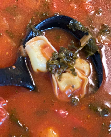 Tortilini soup