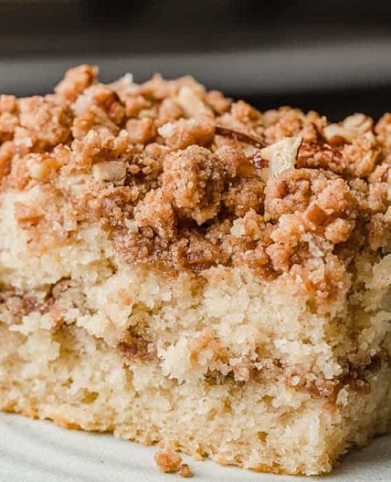 Sourdough coffee cake 