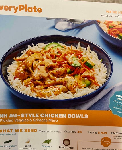 Bahn mi-style chicken bowls