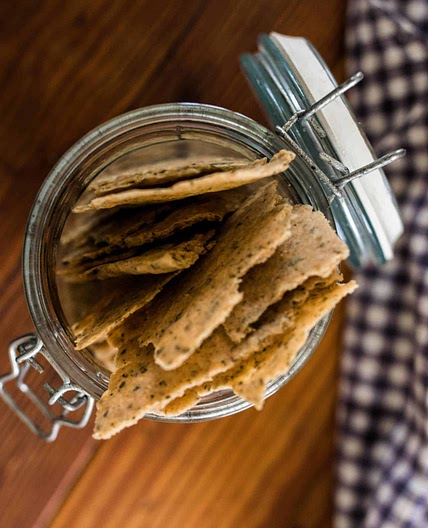Sourdough Crackers