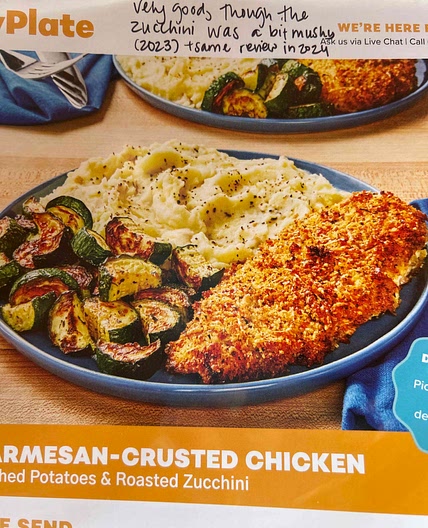 Herby Parmesan-crusted chicken