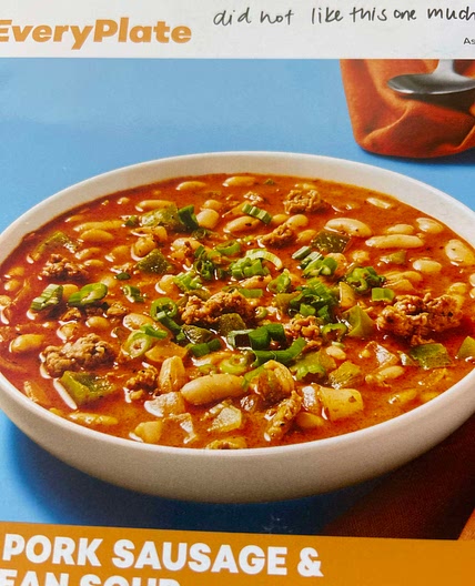Italian pork sausage and white bean soup