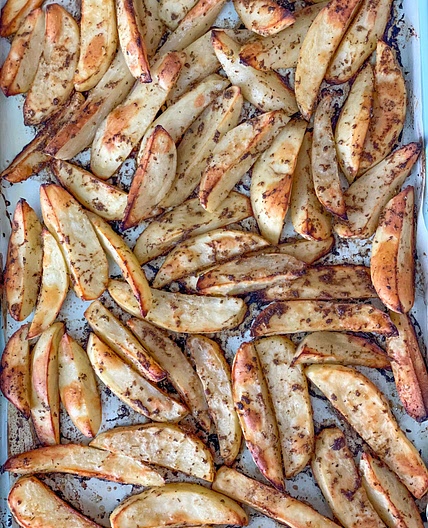 Homemade KFC Copycat Potato Wedges Recipe
