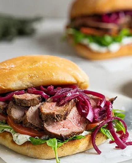 Loaded Rump Steak Sandwich – Food Lover's Market