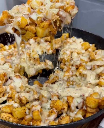 Garlic Parmesan Chicken & Potatoes