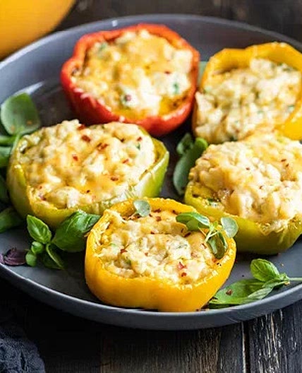 Cheesy Orzo Stuffed Peppers – Food Lover's Market