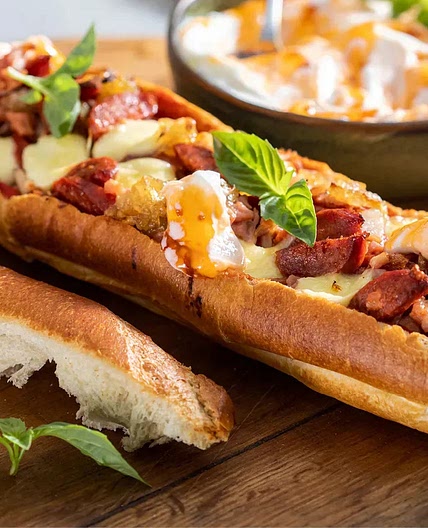 Chorizo, Bacon and Mozzarella Subs – Food Lover's Market