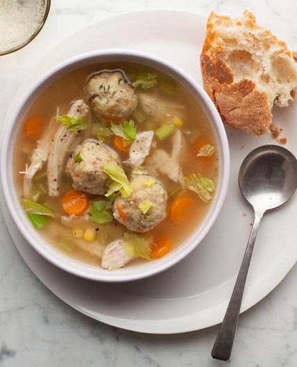 Soup Turkey with Stuffing Dumplings (Thanksgiving Leftovers) FAVORITE