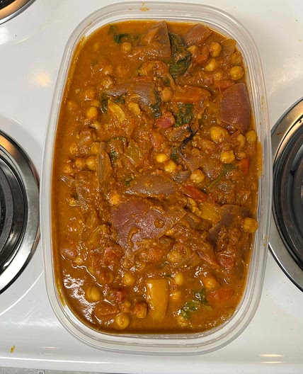 Chickpea Curry Meal Prep