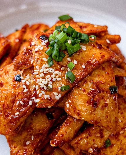 Korean fish cake sidedish