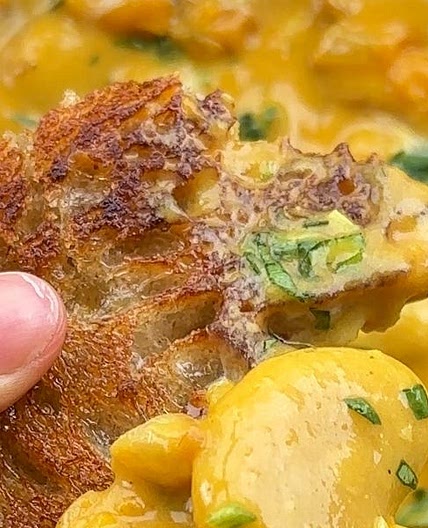 Golden Creamy Butter Beans