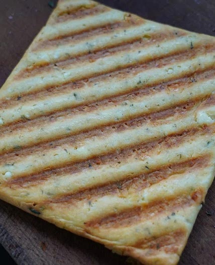 Feta-Brot im Optigrill Elite XL