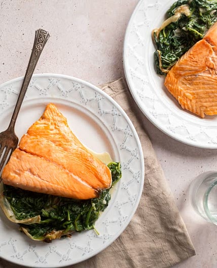 Simple Sake Salmon