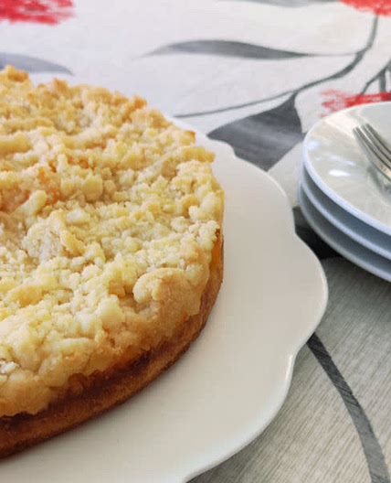German Peach Cake