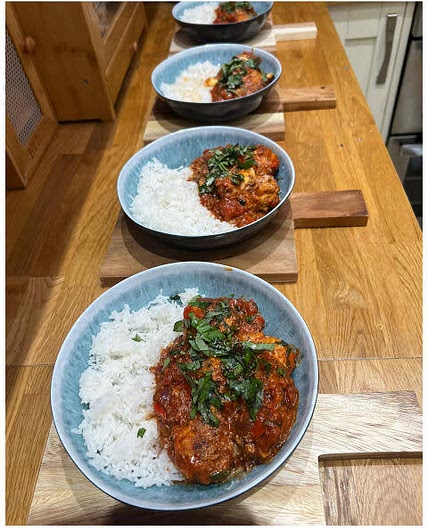 Spanish Chicken Meatballs