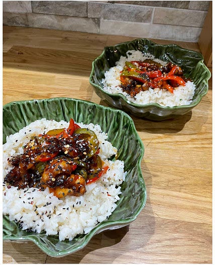 Air fryer Chinese Crispy Shredded Chicken