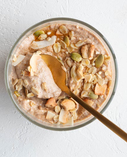 Blended Chia Pudding with Apple