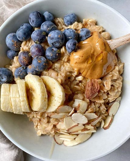 Oatmeal with egg whites