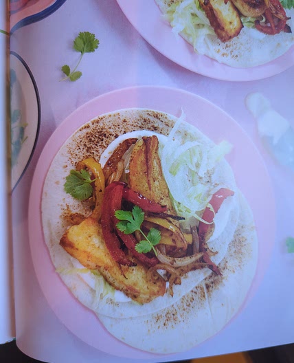 Halloumi Fajitas