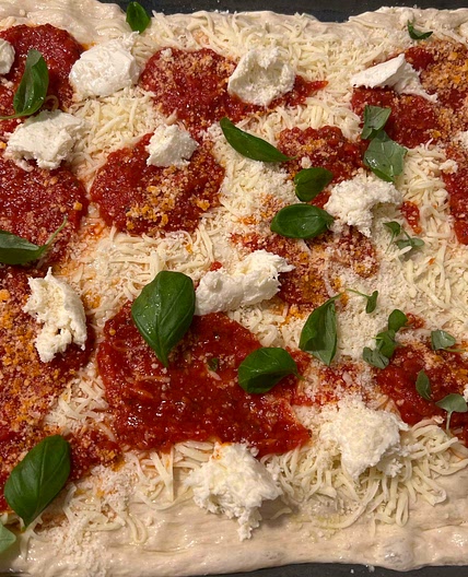 Sheet Pan Pizza Dough