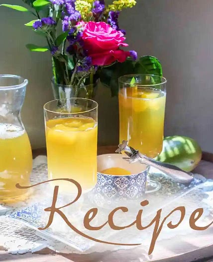 Mango green tea