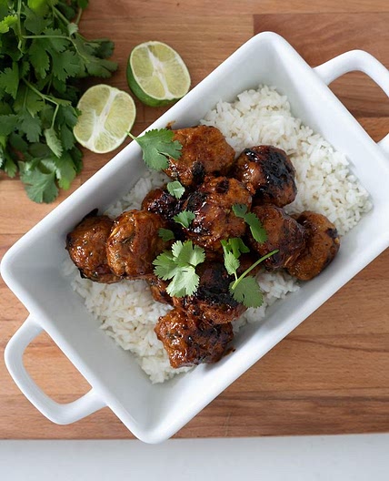 BOULETTES DE POULET GLACÉES 🤤❤️