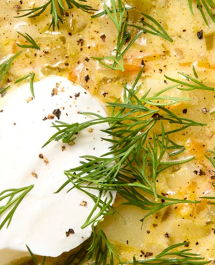 Polish Dill Pickle Soup (Zupa Ogórkowa)