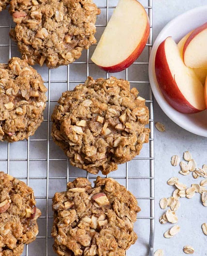 Apple Oatmeal Pie Cookies