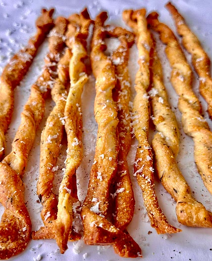 Easy Cheesy Parmesan Breadsticks 
